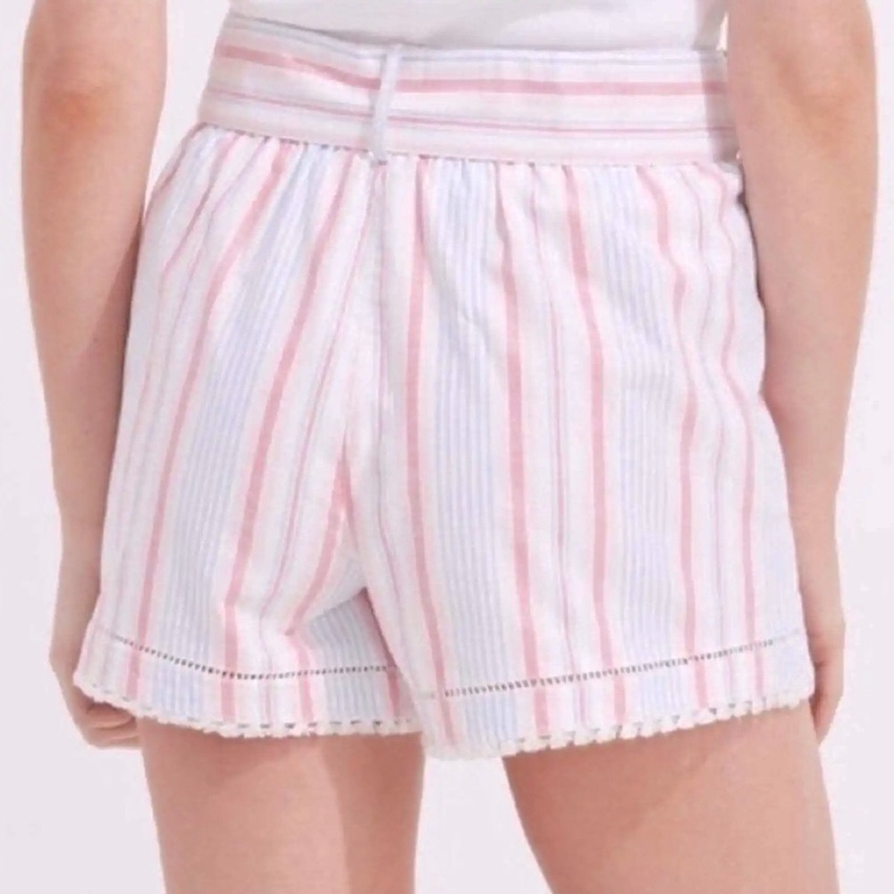 NWT Vineyard Vines Abacos Stripe Bow Shorts |10 in Abacos White Cap - Picture 8 of 9